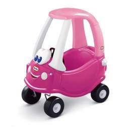 Masinuta de exterior cu pedale Little Tikes Cozy - Coupe roz