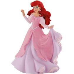 Figurina Bullyland Ariel in rochie roz