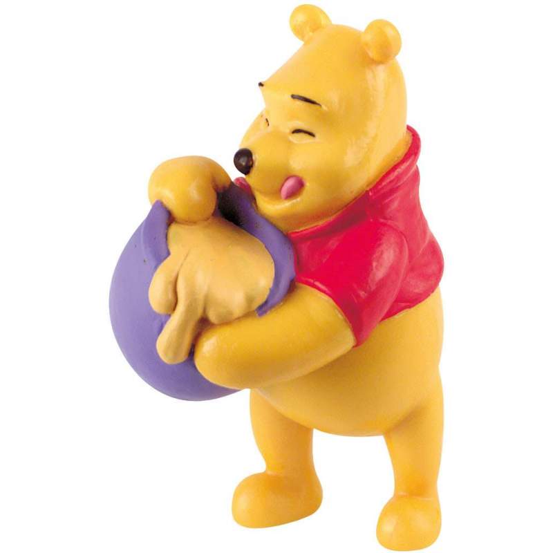 Figurina Bullyland Disney Winnie the Pooh - Pooh cu vasul de miere
