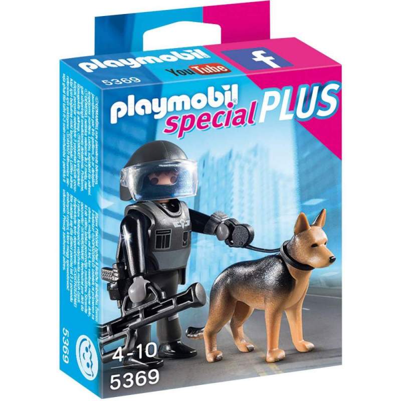 Playmobil - Echipa De Politie Cu Caine (5369)