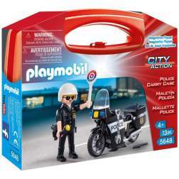 Joc Playmobil portabil - Politie (5648)