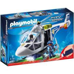 Joc Playmobil Police - Elicopter de Politie cu Led 6921