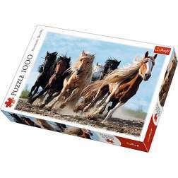 Puzzle Trefl - Galloping Horses, 1000 piese (10446)