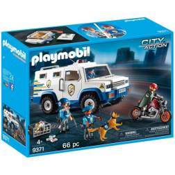 Set Playmobil City Action - Masina De Politie Blindata 9371