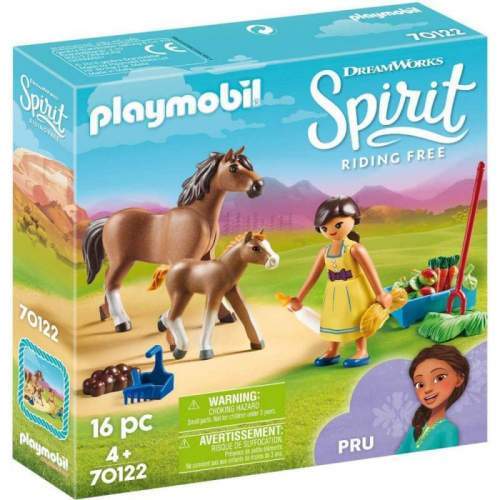 Set Playmobil Spirit - Pru Cu Calut Si Manz 70122