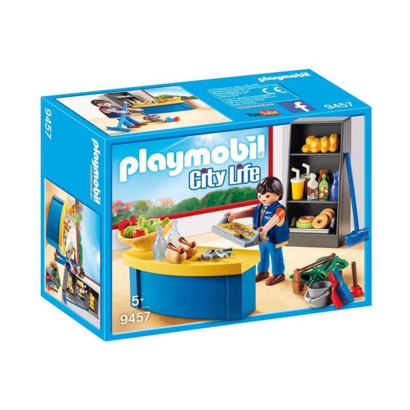 Set Playmobil City Life - Ingrijitor Si Chiosc 9457