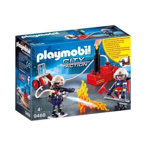 Set Playmobil City Action - Pompieri Cu Pompa De Apa 9468