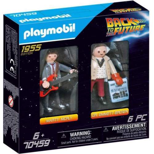 Set Playmobil Back To The Future - Inapoi In Viitor - Marty Si Dr. Brow 70459