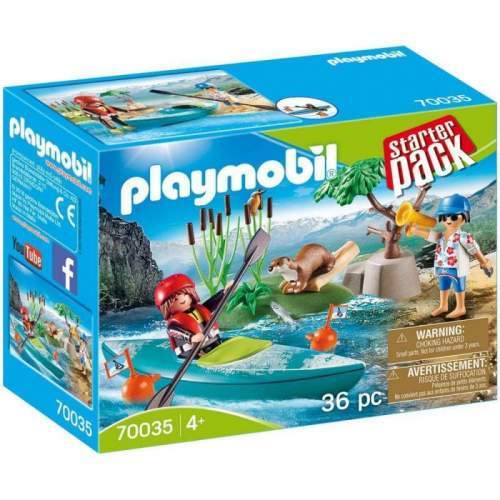 Set Playmobil Family Fun - Set Aventura Cu Caiac 70035