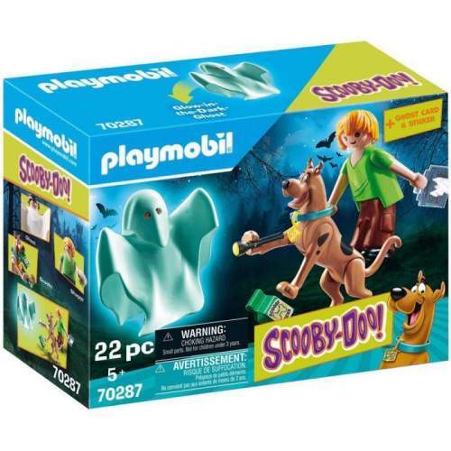 Set Playmobil Scooby Doo - Scooby-Doo!Scooby&Shaggy Cu Fantoma 70287