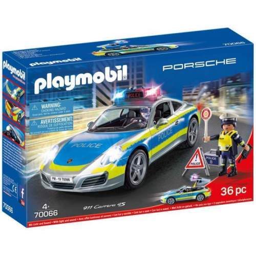 Set Playmobil Wild Life - Porsche 911 Carrera 4S Politie 70066