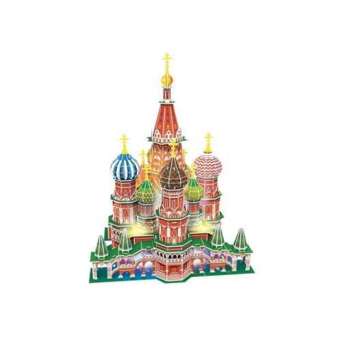 Puzzle 3D Led Catedrala St. Basil 224 Piese