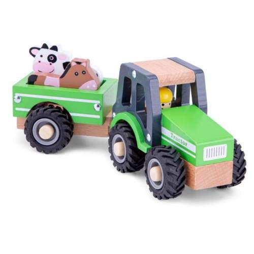 Tractor cu trailer - animale