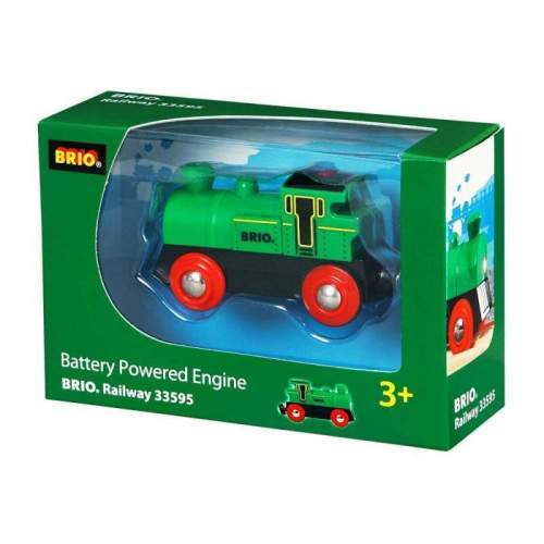 Locomotiva Mica Verde Cu Baterii