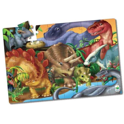 Puzzle Mare De Podea - Dinozauri